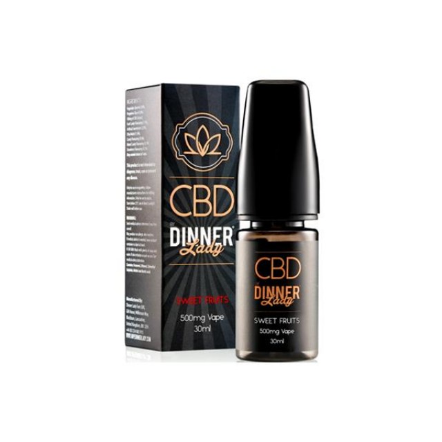 Dinner Lady 1500mg CBD 30ml Sweet Fruits E-Liquid (70VG/30PG)